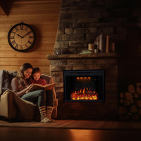 33” W Electric Fireplace Insert