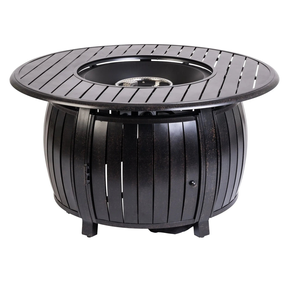 Grand Cooper 44" Round Aluminum Convertible Gas Fire Pit Table