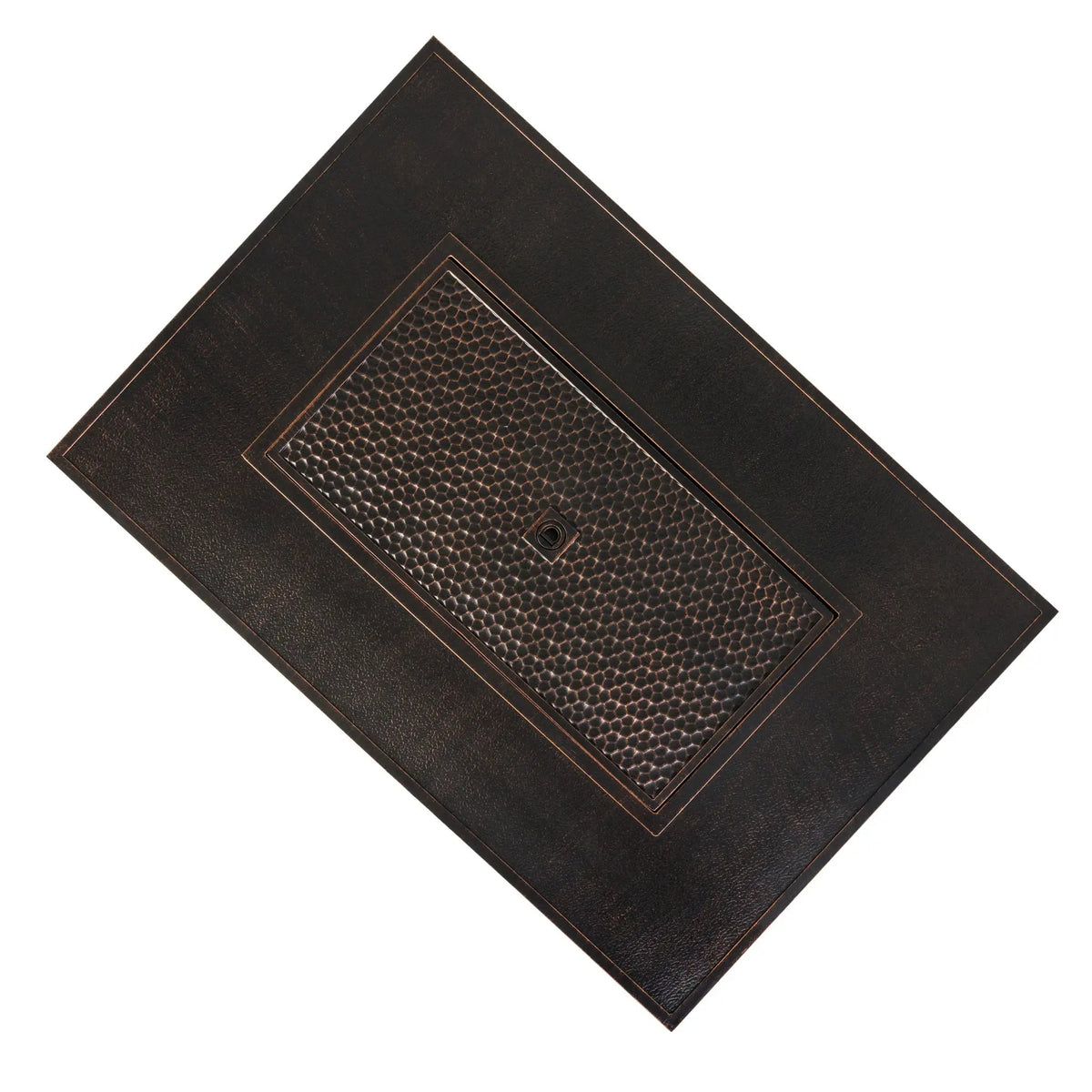 Weyland 48" Rectangle Propane Fire Pit Table – Antique Bronze