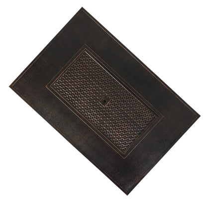 Weyland 48" Rectangle Propane Fire Pit Table – Antique Bronze