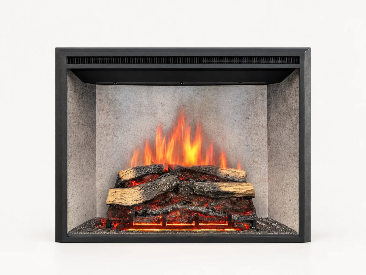 Presto Electric Fireplace Insert for Existing Fireplace or New Build — Studio Shot